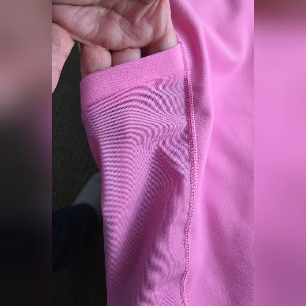NWOT Fabletics Women's Pink Bike Shorts